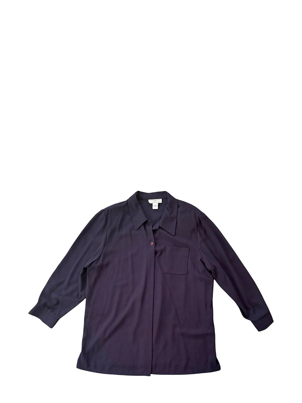 Sport Collection Purple Button Down Shirt Size 20 NWT